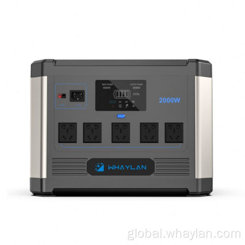 Power Bank Station Whaylan Portable 2000W High Quality Best Power Station Factory